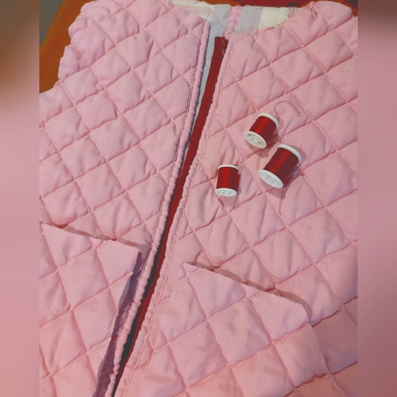 Upcycle, sleeveless jacket, unique - Picture 15 of 15